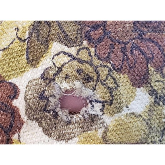 Vintage Penneys Toddlertime Coat Brown Floral - Picture 6 of 7